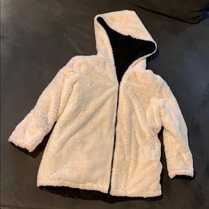 Furry Brandy Melville reversible jacket